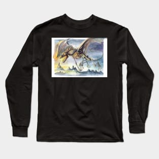 Skeletal Dragon Long Sleeve T-Shirt